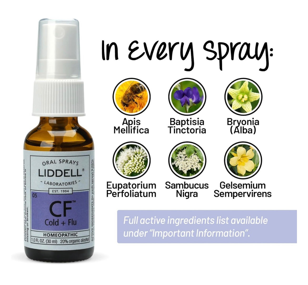 Cold 1 – Homeopathic Cold & Flu Relief Spray